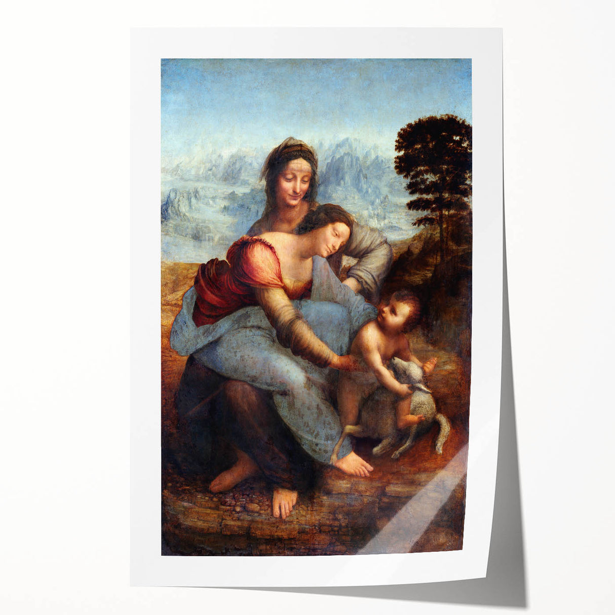 The Virgin and Child with Saint Anne - Timeless Renaissance Art Prints