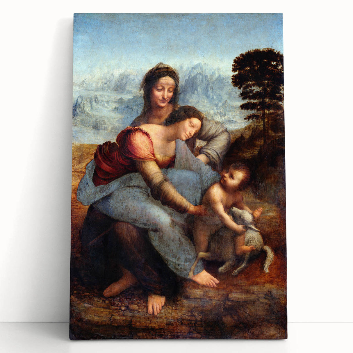 The Virgin and Child with Saint Anne - Timeless Renaissance Art Prints