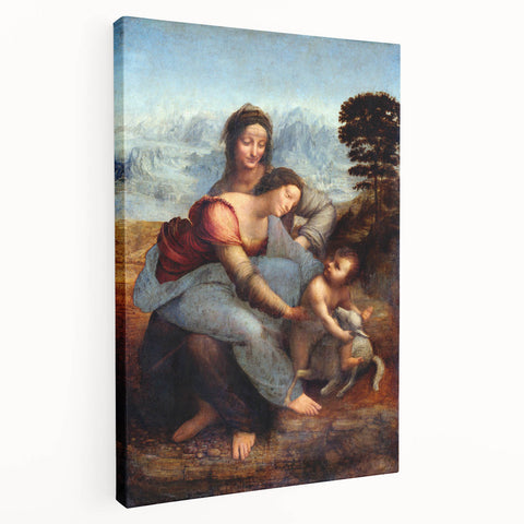The Virgin and Child with Saint Anne - Timeless Renaissance Art Prints