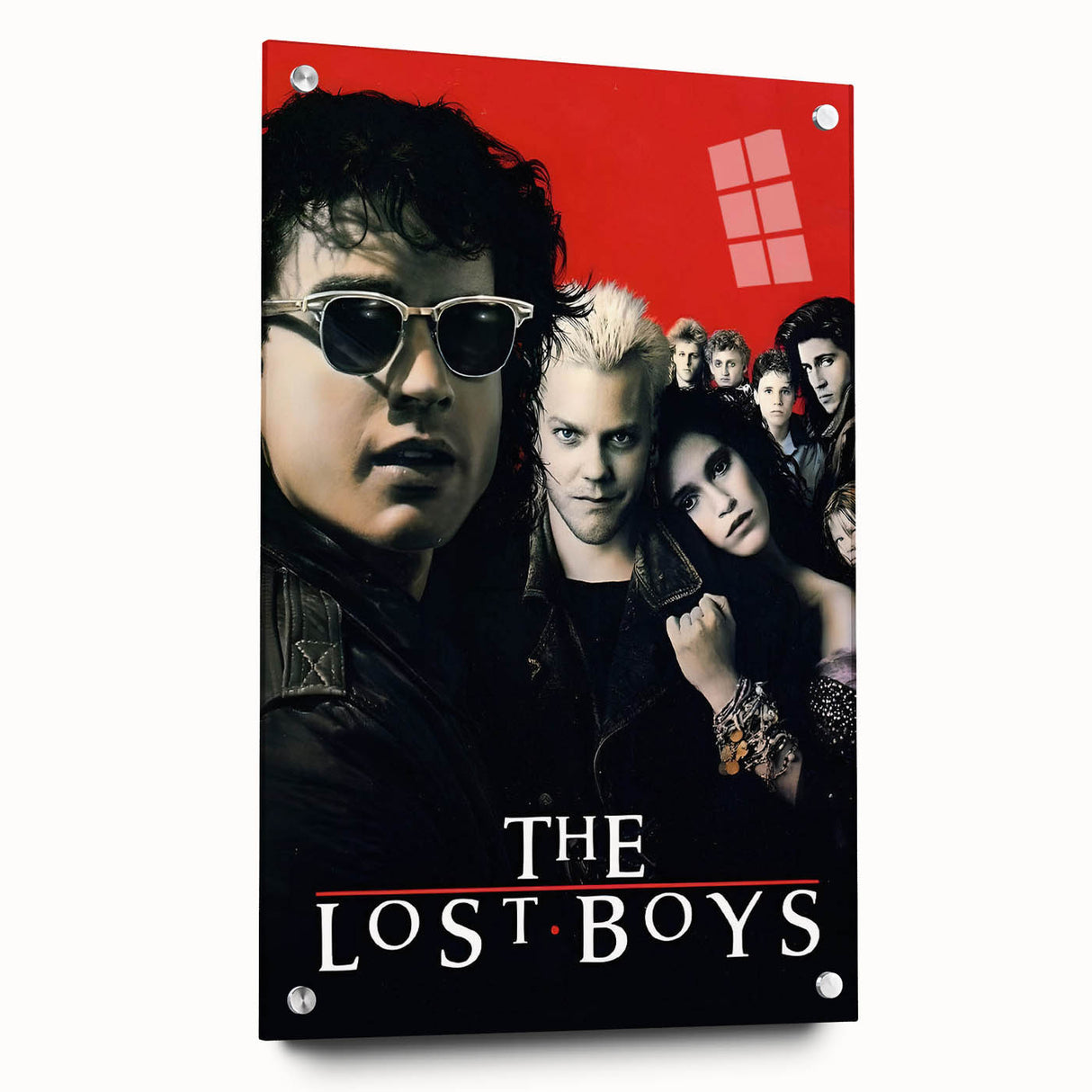 Retro Wall Art - The Lost Boys Movie Poster - 80s Vampire Art Prints