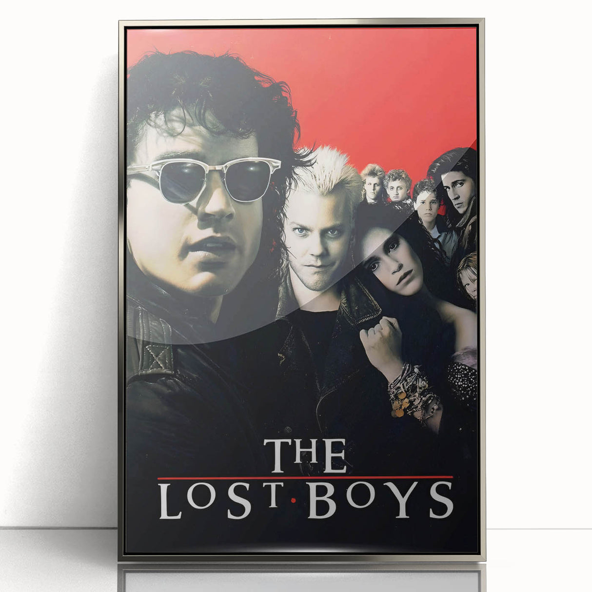 Retro Wall Art - The Lost Boys Movie Poster - 80s Vampire Art Prints