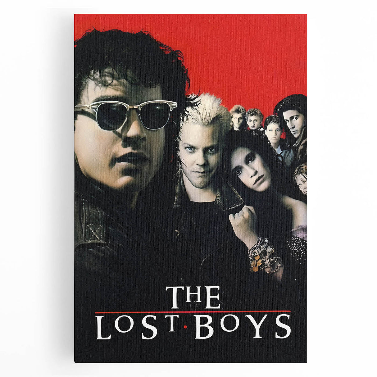 Retro Wall Art - The Lost Boys Movie Poster - 80s Vampire Art Prints