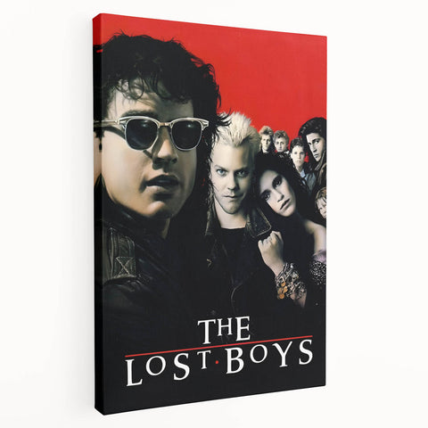 Retro Wall Art - The Lost Boys Movie Poster - 80s Vampire Art Prints