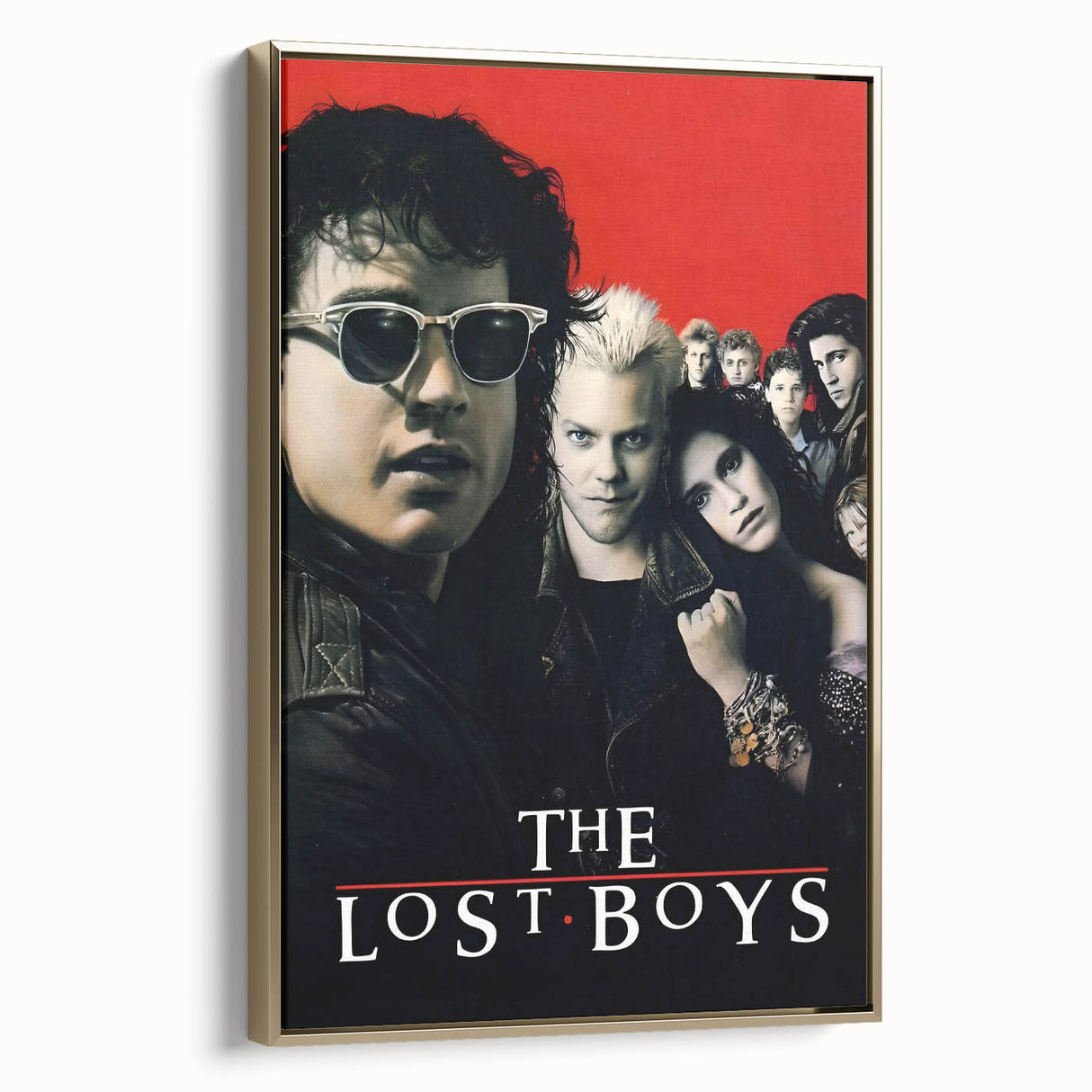 Retro Wall Art - The Lost Boys Movie Poster - 80s Vampire Art Prints