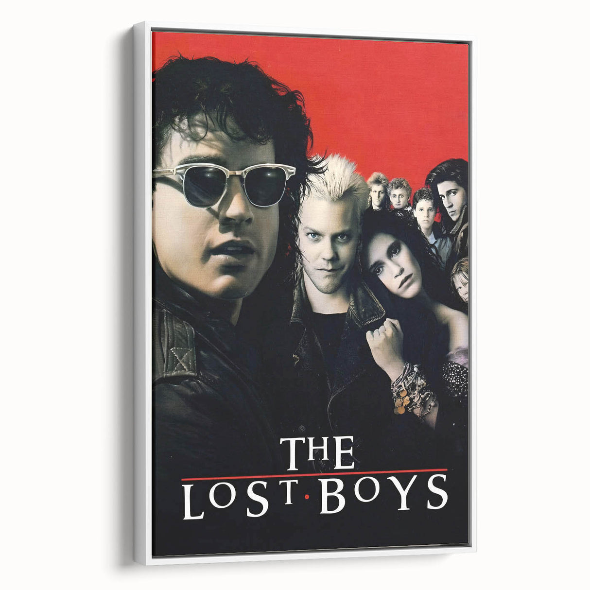 Retro Wall Art - The Lost Boys Movie Poster - 80s Vampire Art Prints