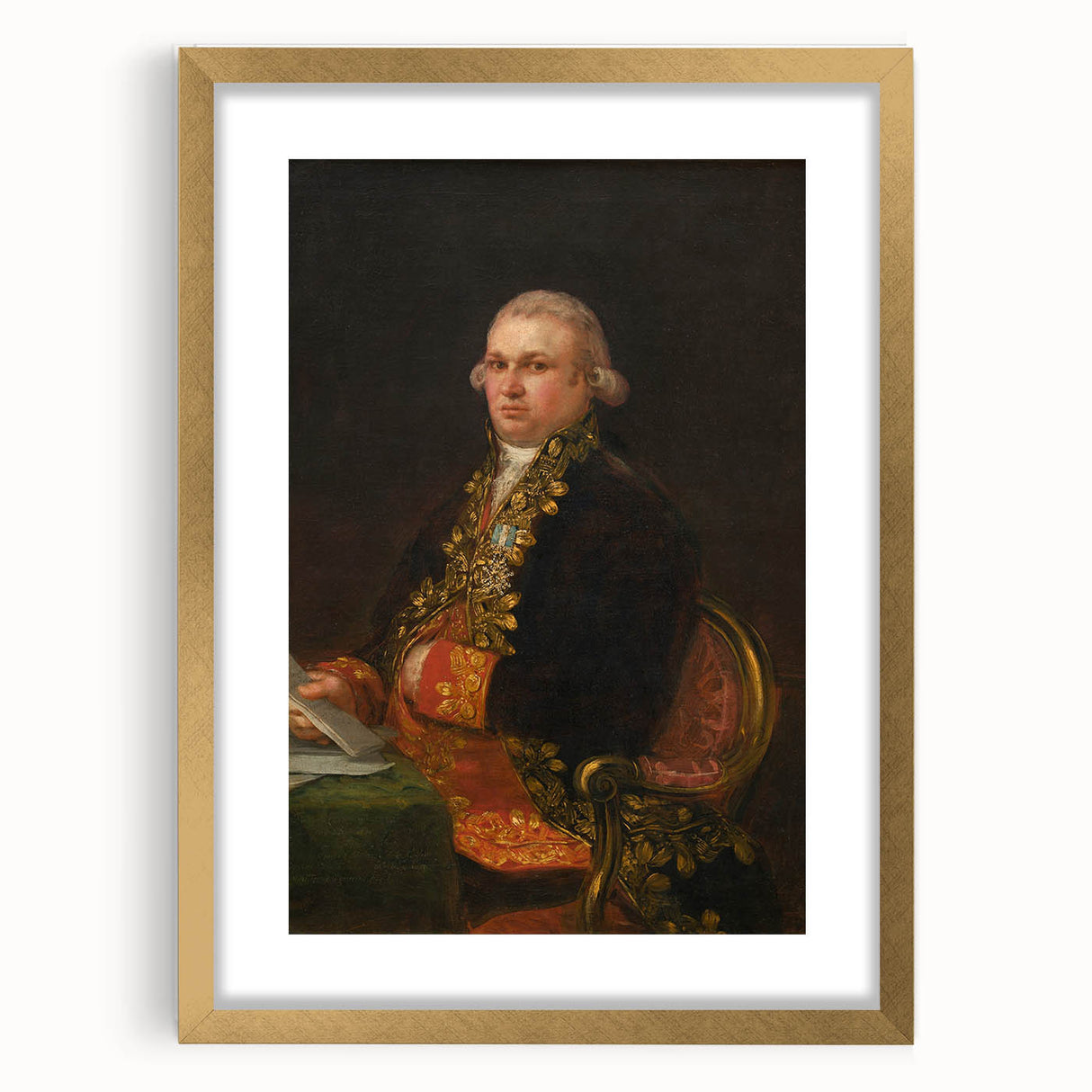 Francisco Goya's Don Antonio Noriega - Famous Romantic Era Art