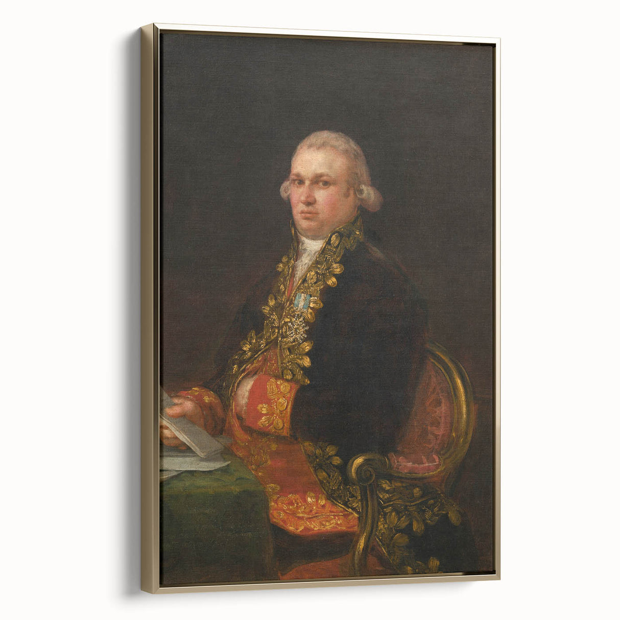 Francisco Goya's Don Antonio Noriega - Famous Romantic Era Art