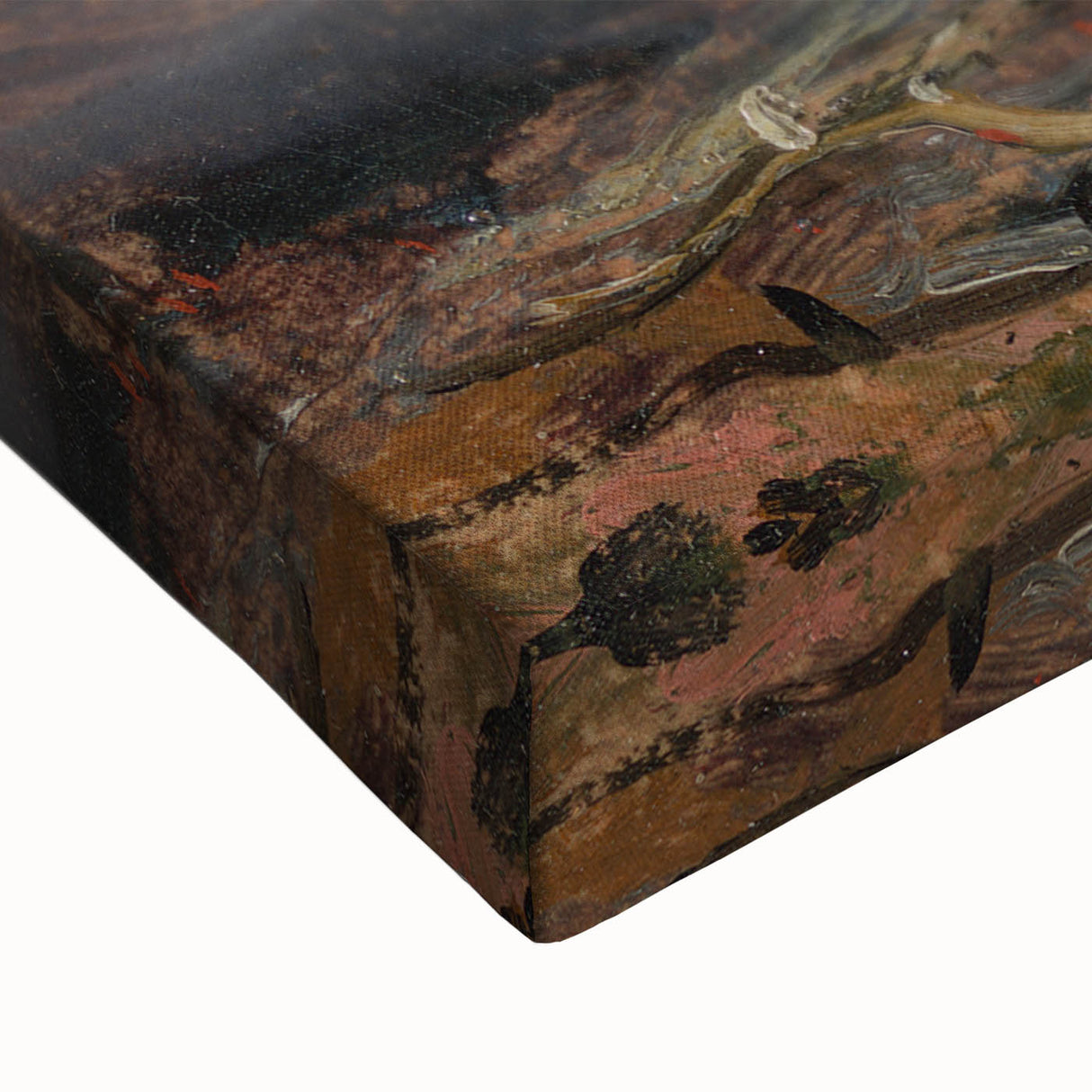 Romanticism Art: A View at Hampstead with Stormy Weather