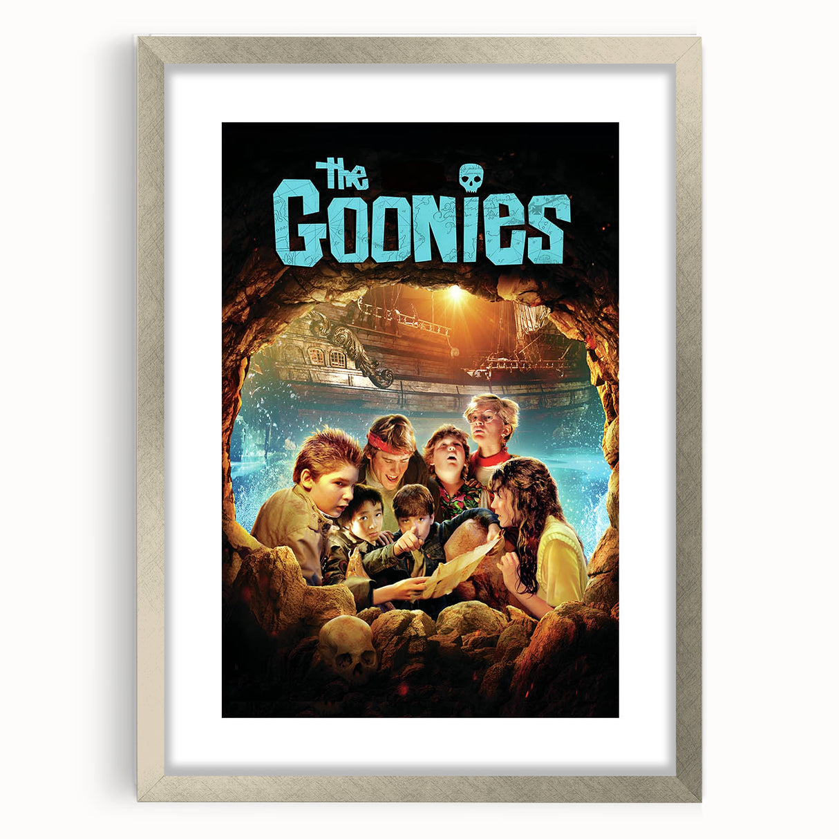 Retro Wall Art - The Goonies Movie Poster - 80s Adventure Art Prints