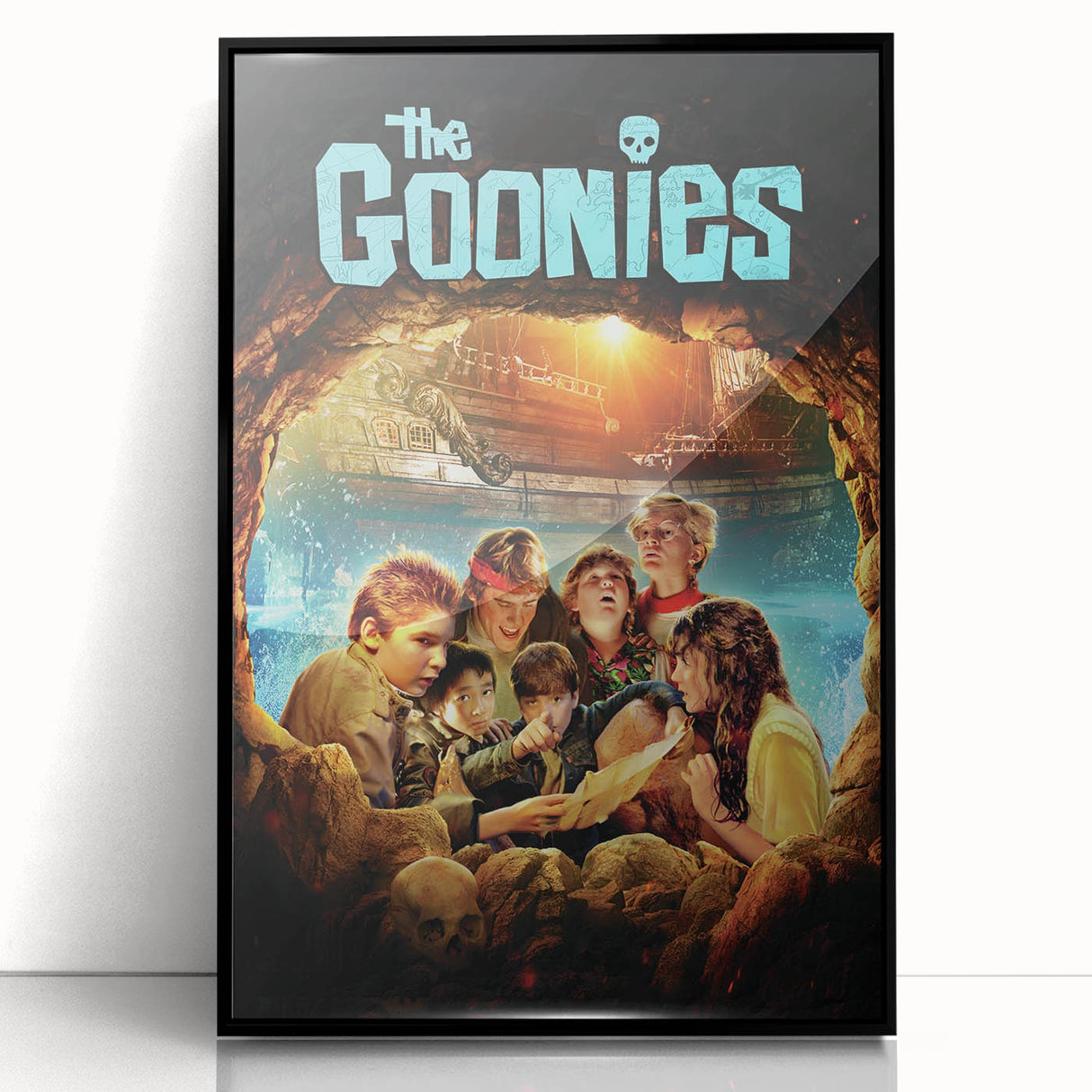 Retro Wall Art - The Goonies Movie Poster - 80s Adventure Art Prints