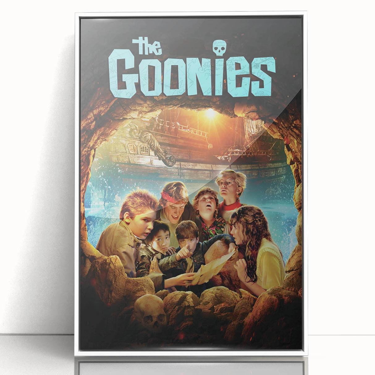 Retro Wall Art - The Goonies Movie Poster - 80s Adventure Art Prints