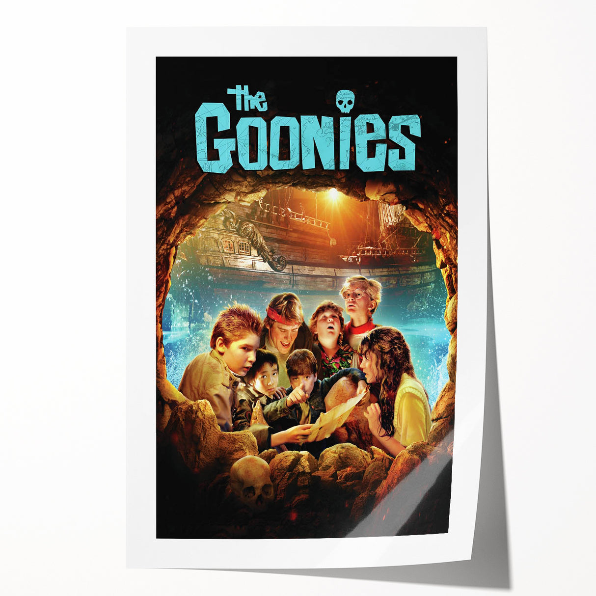 Retro Wall Art - The Goonies Movie Poster - 80s Adventure Art Prints