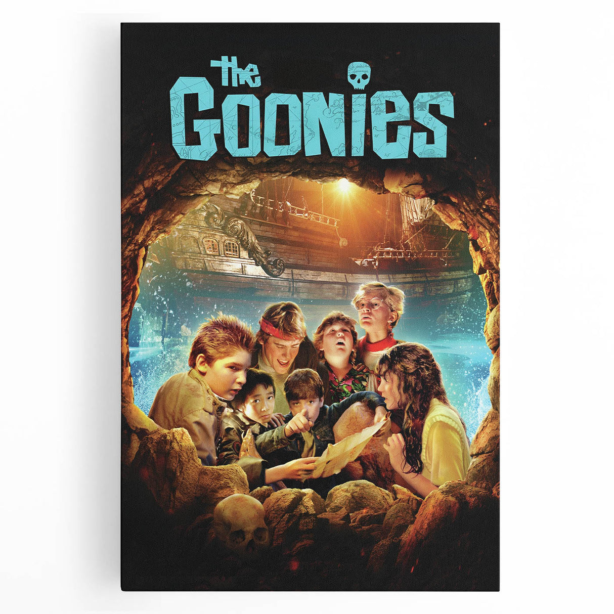 Retro Wall Art - The Goonies Movie Poster - 80s Adventure Art Prints