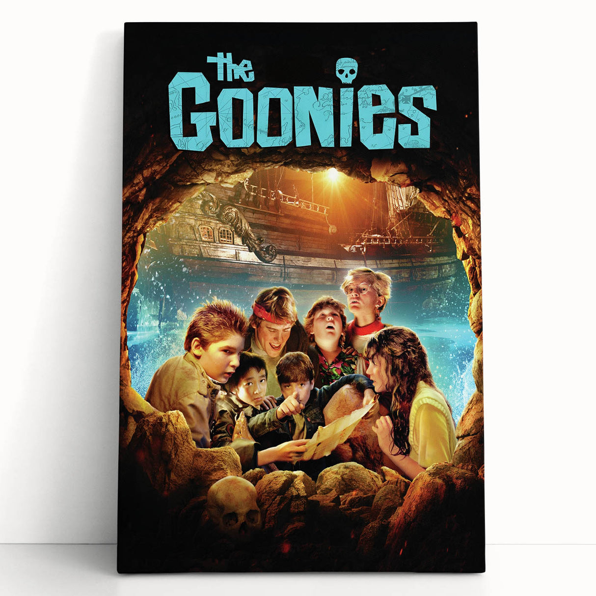 Retro Wall Art - The Goonies Movie Poster - 80s Adventure Art Prints