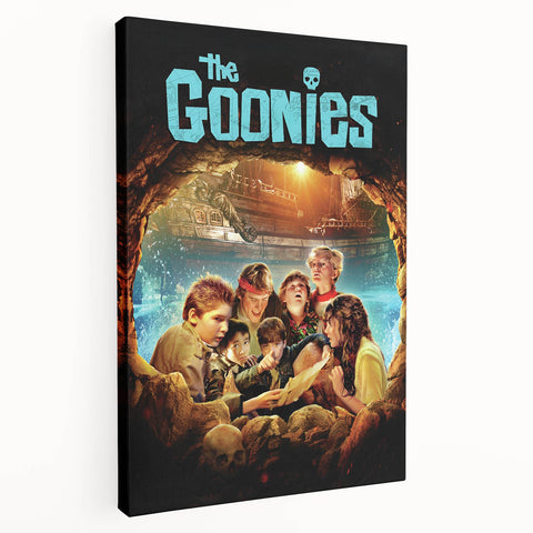Retro Wall Art - The Goonies Movie Poster - 80s Adventure Art Prints