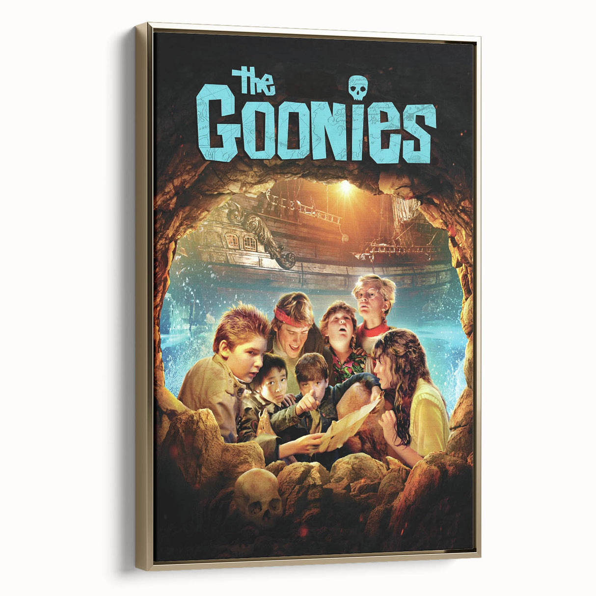 Retro Wall Art - The Goonies Movie Poster - 80s Adventure Art Prints