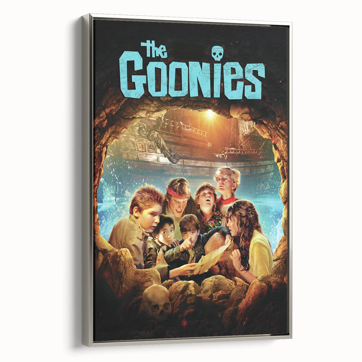 Retro Wall Art - The Goonies Movie Poster - 80s Adventure Art Prints