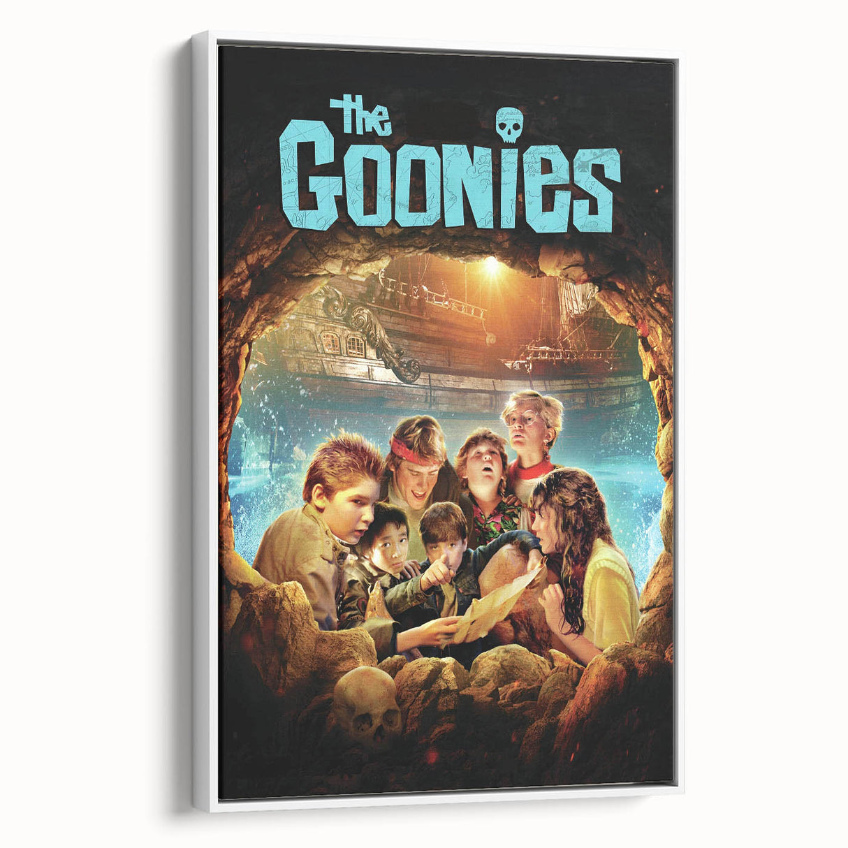 Retro Wall Art - The Goonies Movie Poster - 80s Adventure Art Prints