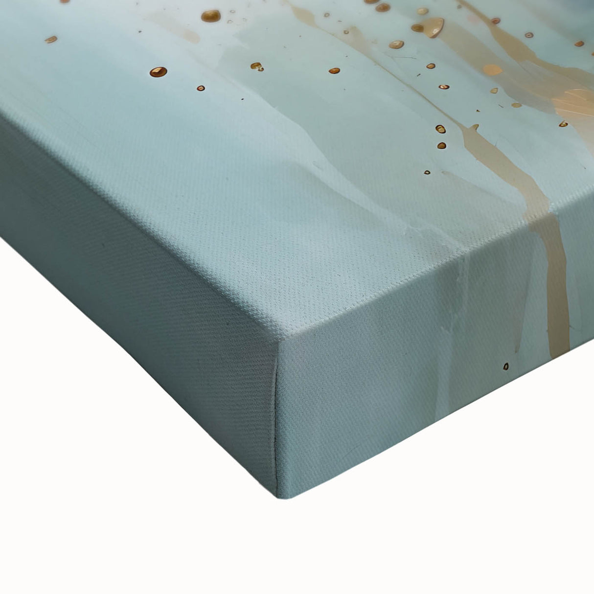 Close-up of abstract strokes canvas wall art showcasing vibrant colors and dynamic patterns, ideal for modern home decor or art enthusiasts.