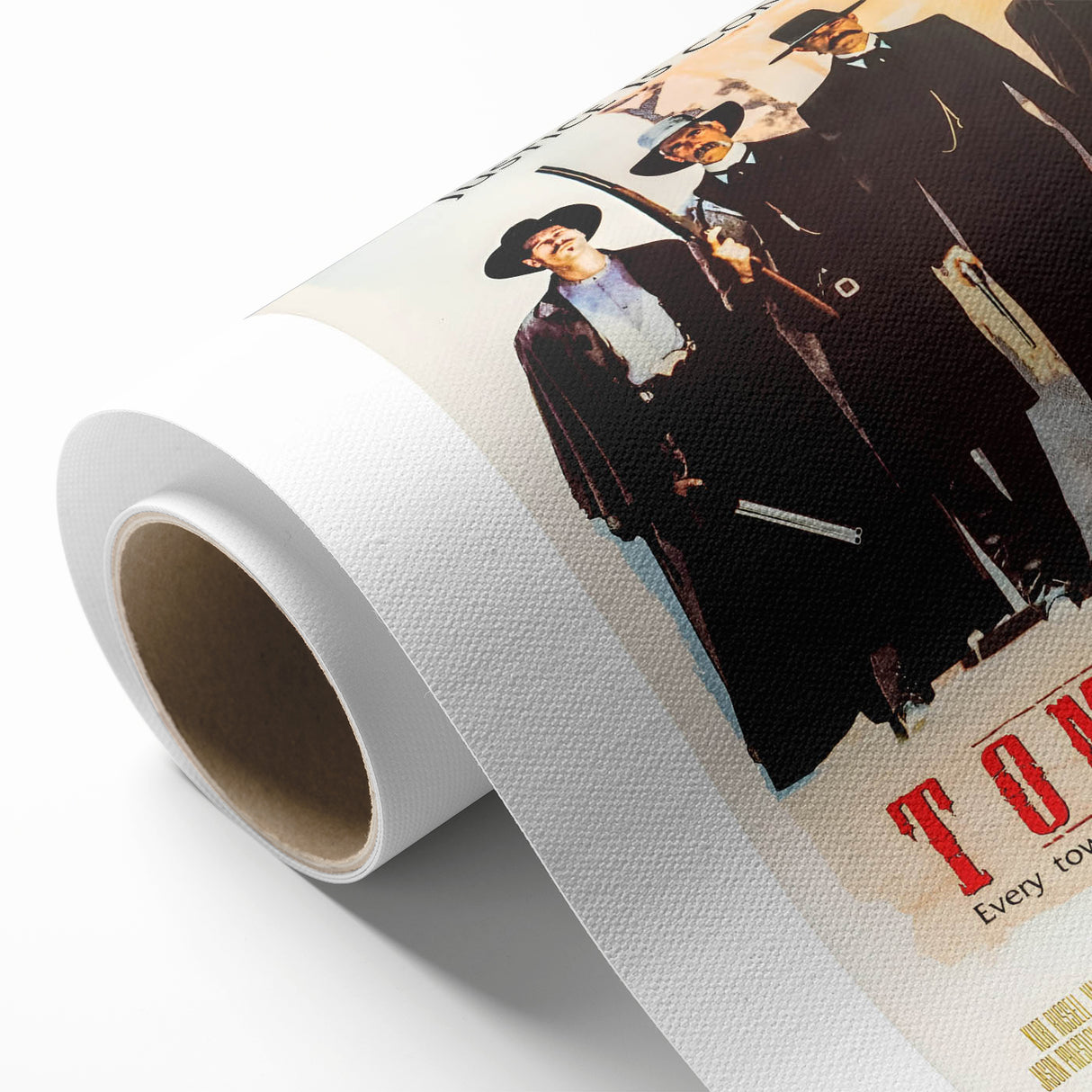 Retro Wall Art - Tombstone Movie Poster - 80s Western Drama Art Prints