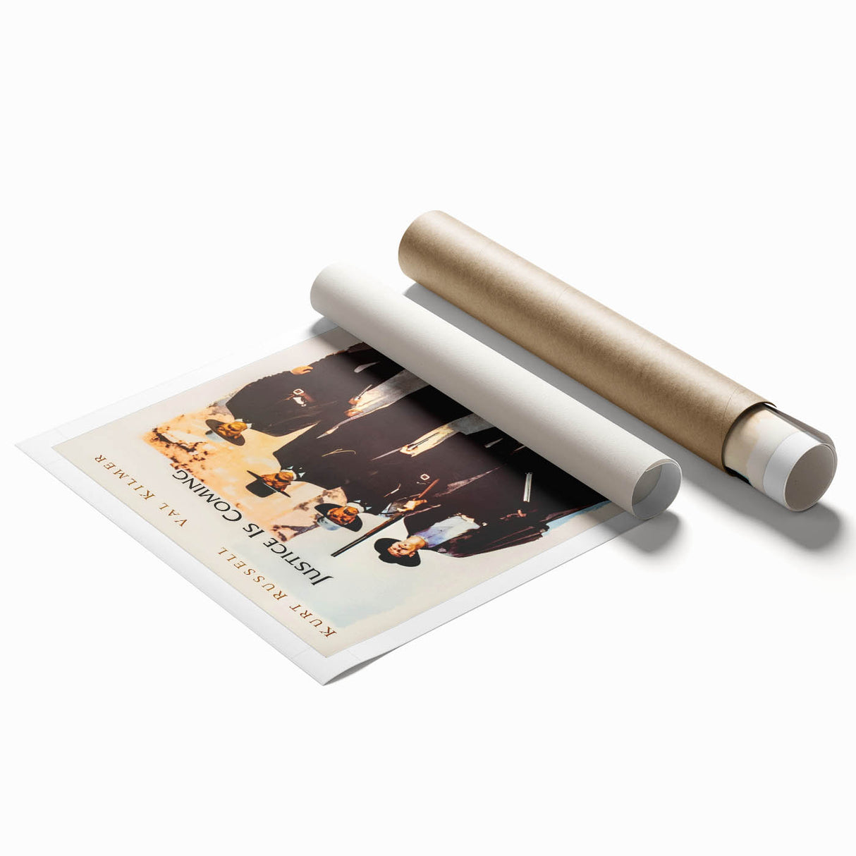 Retro Wall Art - Tombstone Movie Poster - 80s Western Drama Art Prints