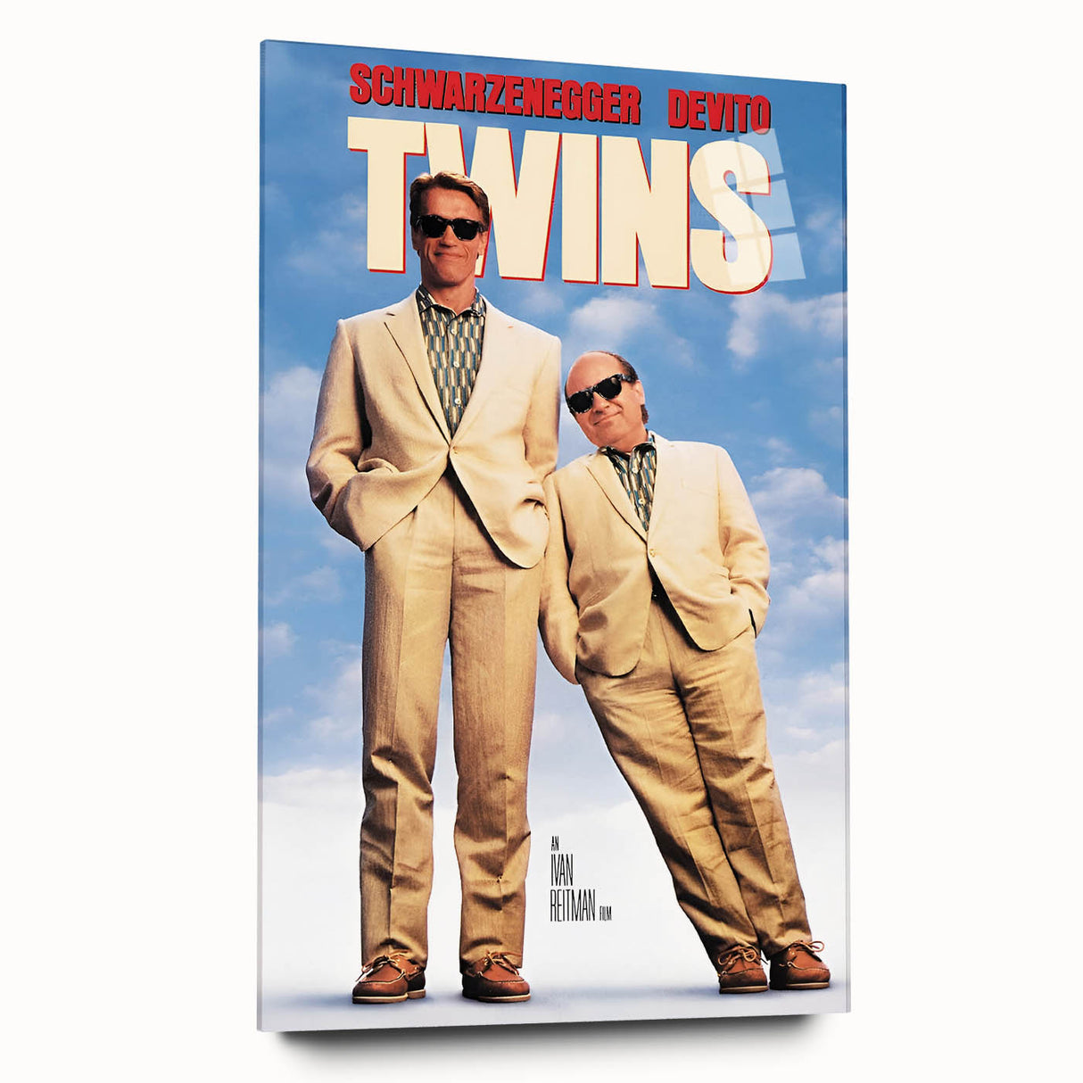 Retro Wall Art - Twins Movie Poster - 80s Comedy Art Prints