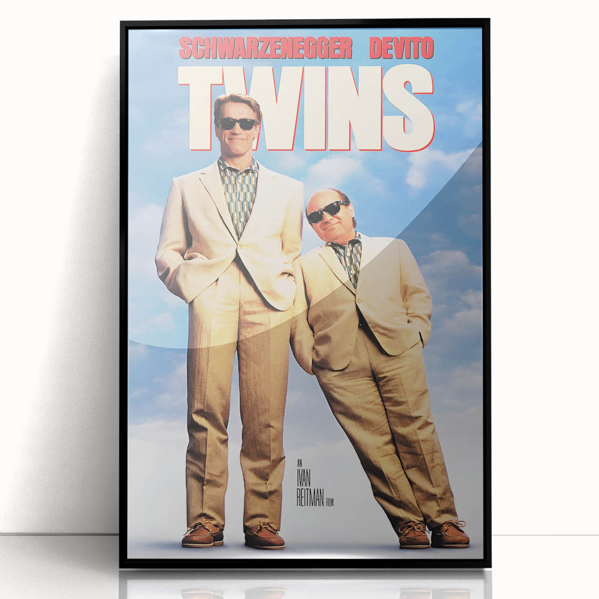 Retro Wall Art - Twins Movie Poster - 80s Comedy Art Prints