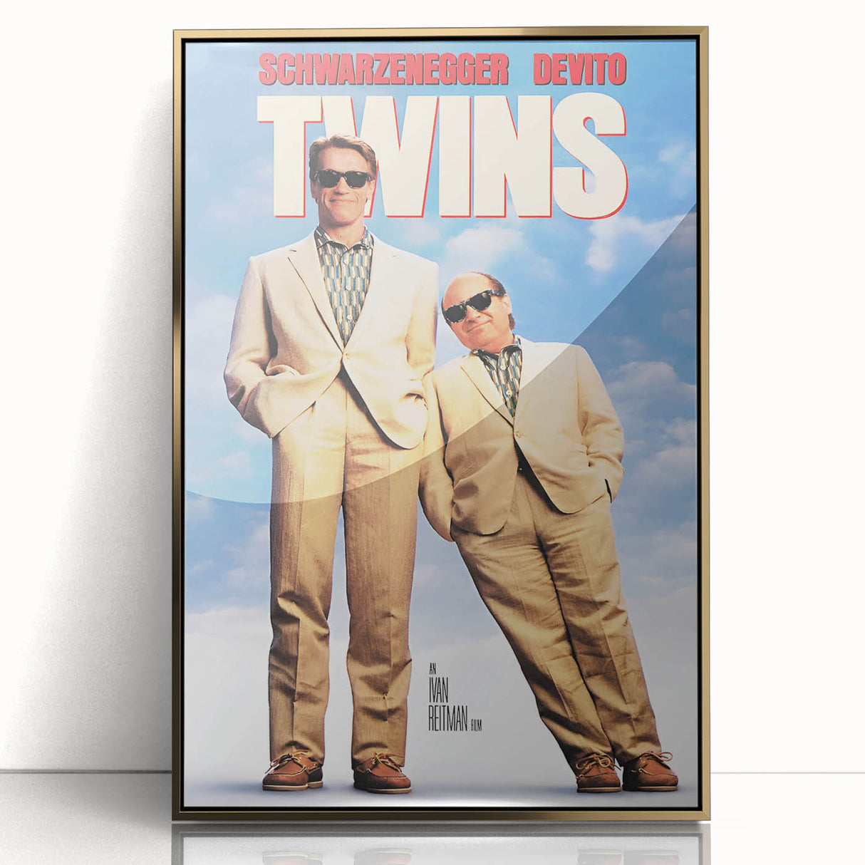 Retro Wall Art - Twins Movie Poster - 80s Comedy Art Prints