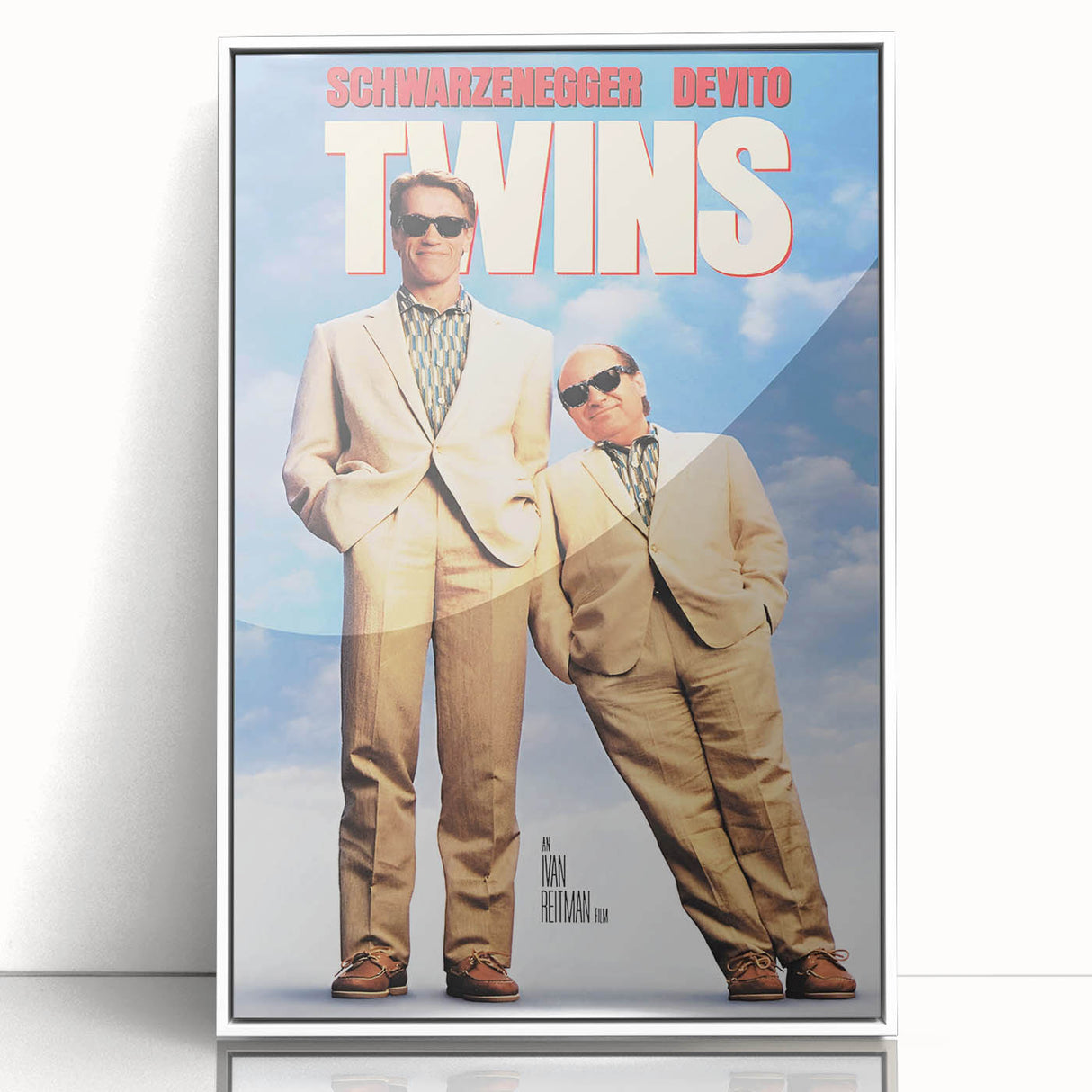 Retro Wall Art - Twins Movie Poster - 80s Comedy Art Prints
