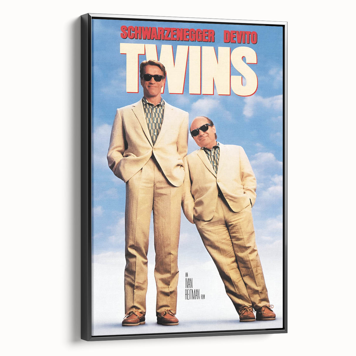 Retro Wall Art - Twins Movie Poster - 80s Comedy Art Prints