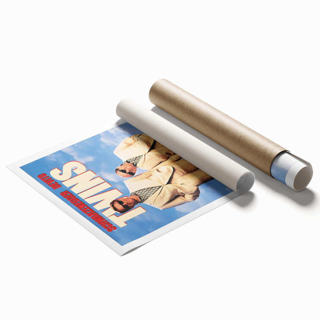 Retro Wall Art - Twins Movie Poster - 80s Comedy Art Prints