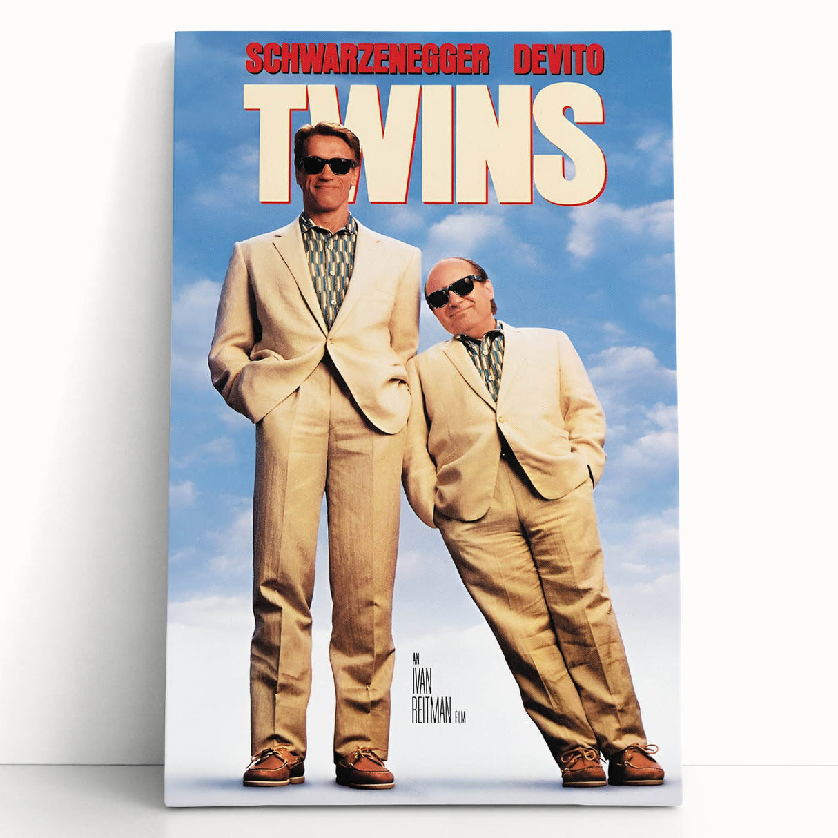Retro Wall Art - Twins Movie Poster - 80s Comedy Art Prints