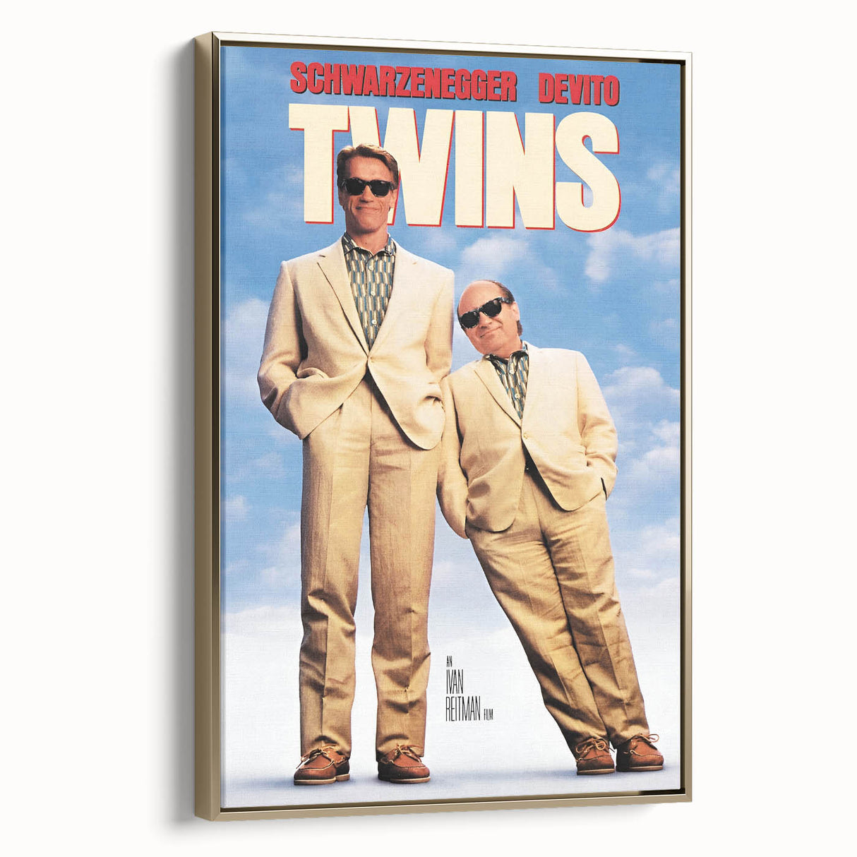 Retro Wall Art - Twins Movie Poster - 80s Comedy Art Prints