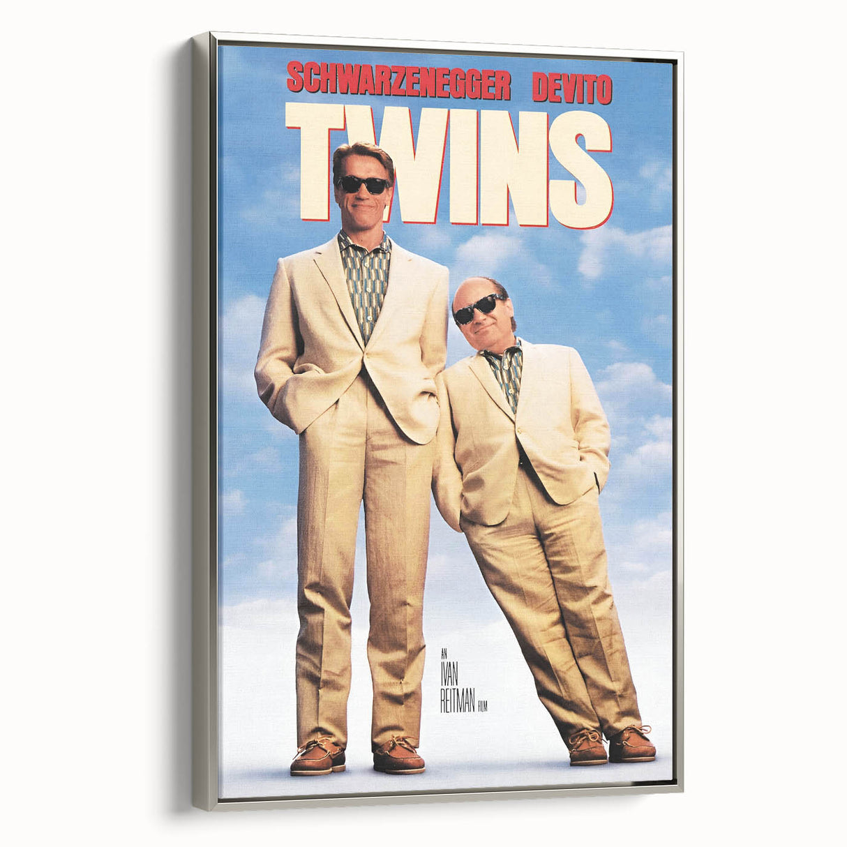 Retro Wall Art - Twins Movie Poster - 80s Comedy Art Prints