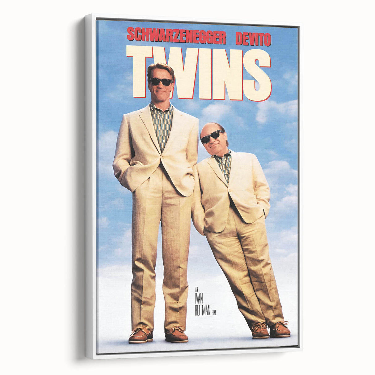 Retro Wall Art - Twins Movie Poster - 80s Comedy Art Prints