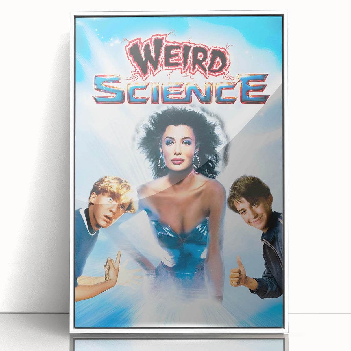 Retro Wall Art - Weird Science Movie Poster - 80s Art Prints