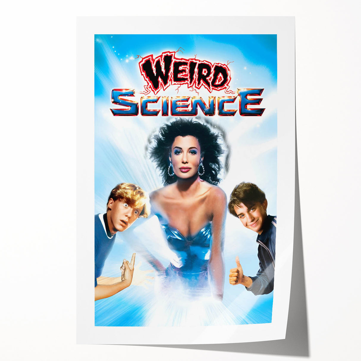 Retro Wall Art - Weird Science Movie Poster - 80s Art Prints