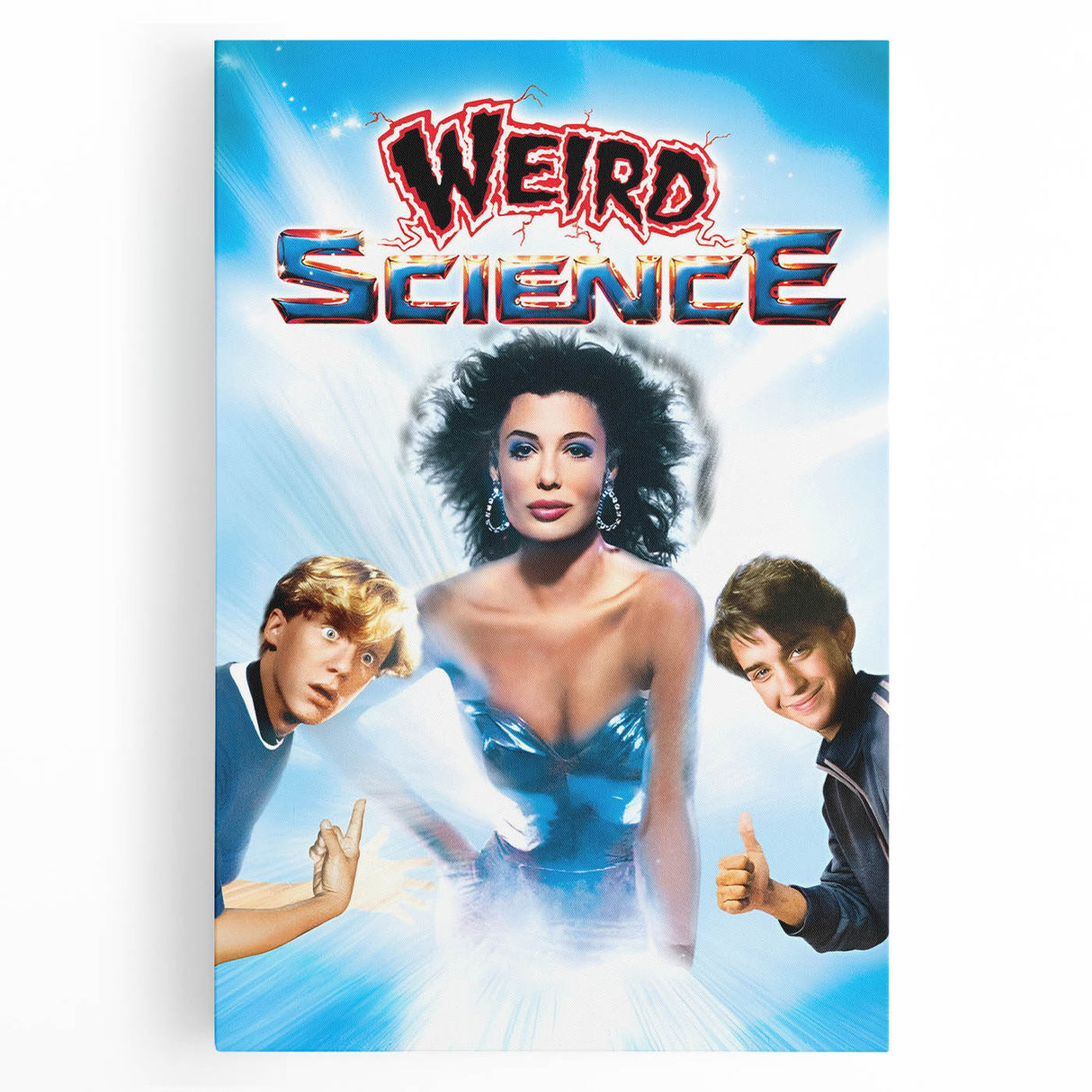 Retro Wall Art - Weird Science Movie Poster - 80s Art Prints