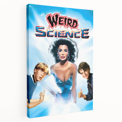 Retro Wall Art - Weird Science Movie Poster - 80s Art Prints