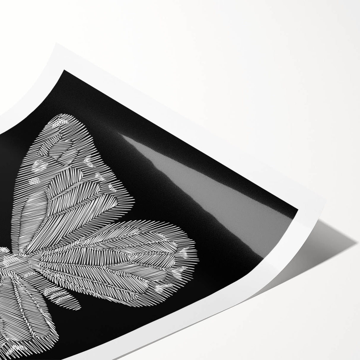 Vibrant butterfly wall art print showcasing intricate insect and arachnid designs, rolled and ready for framing, perfect for nature enthusiasts and home decor.