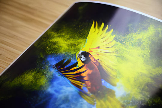 Pearl photo paper print with a subtle shimmer