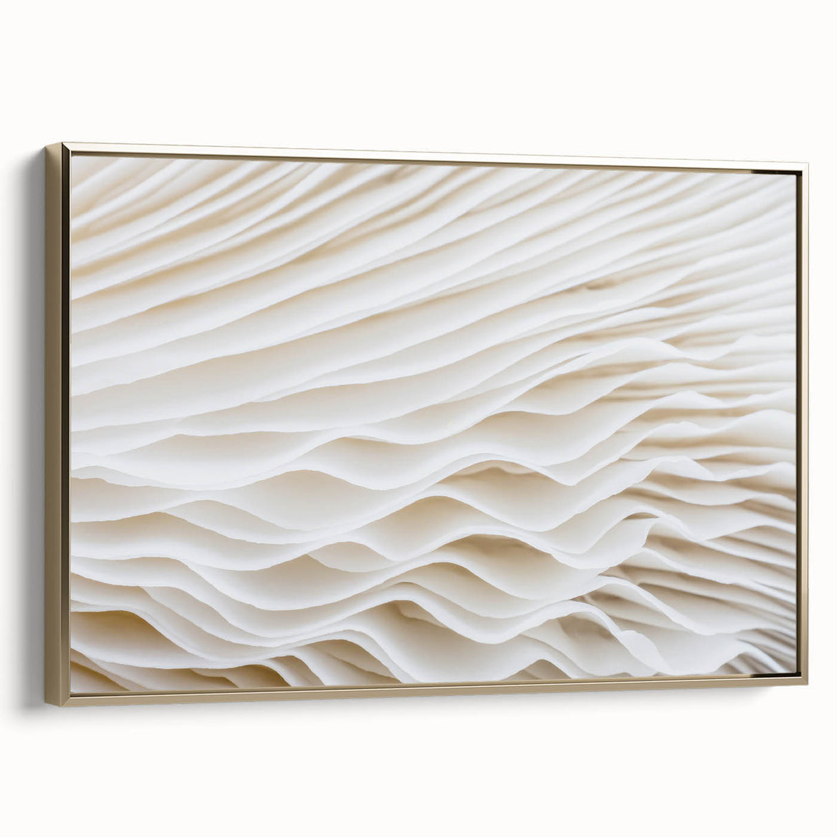 Close-up of leaves in muted green and black, framed canvas in vintage style, ideal for bedroom wall art.