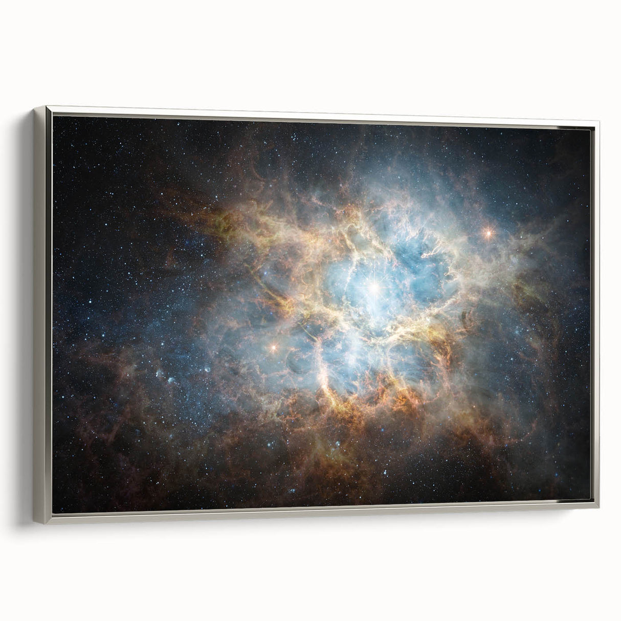 Bright Cosmic Nebula Wall Art | Space Canvas Prints | Deep Space Decor