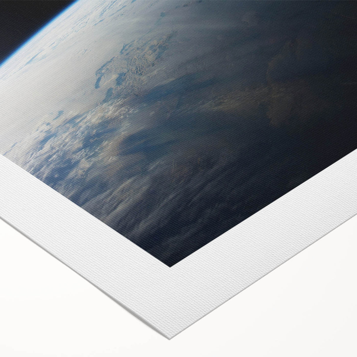 Satellite Orbiting Earth - Stunning Cosmic Wall Art for Home Decor