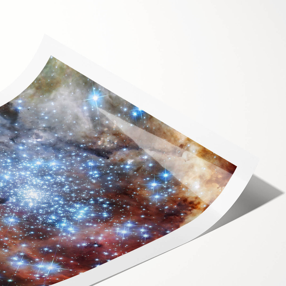Brilliant Star Cluster Art - Cosmic Starry Night Wall Decor for Homes