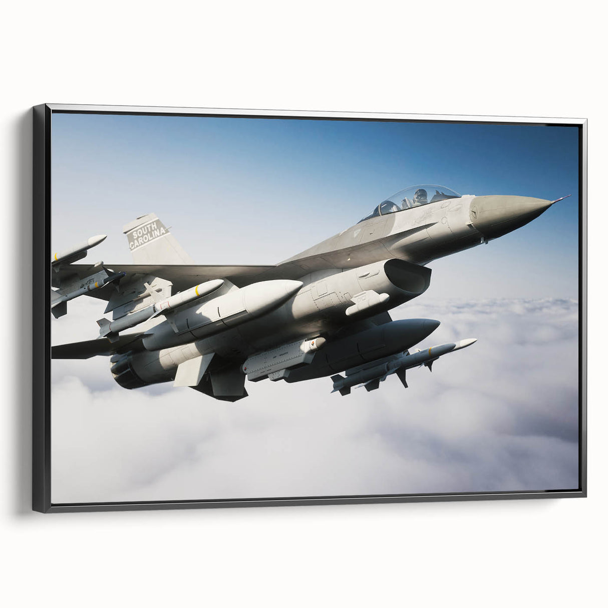 Black and white vintage poster art of an airplane, framed canvas, suitable for bedroom wall decor.