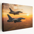Large art depicting a vintage airplane in muted sepia tones on a stretched canvas, ideal for kitchen wall decor.