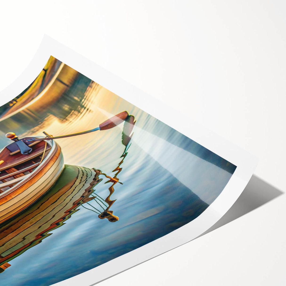 Extra large rolled print featuring a minimalist line art of flowers in black and white, ideal for large living room wall art.