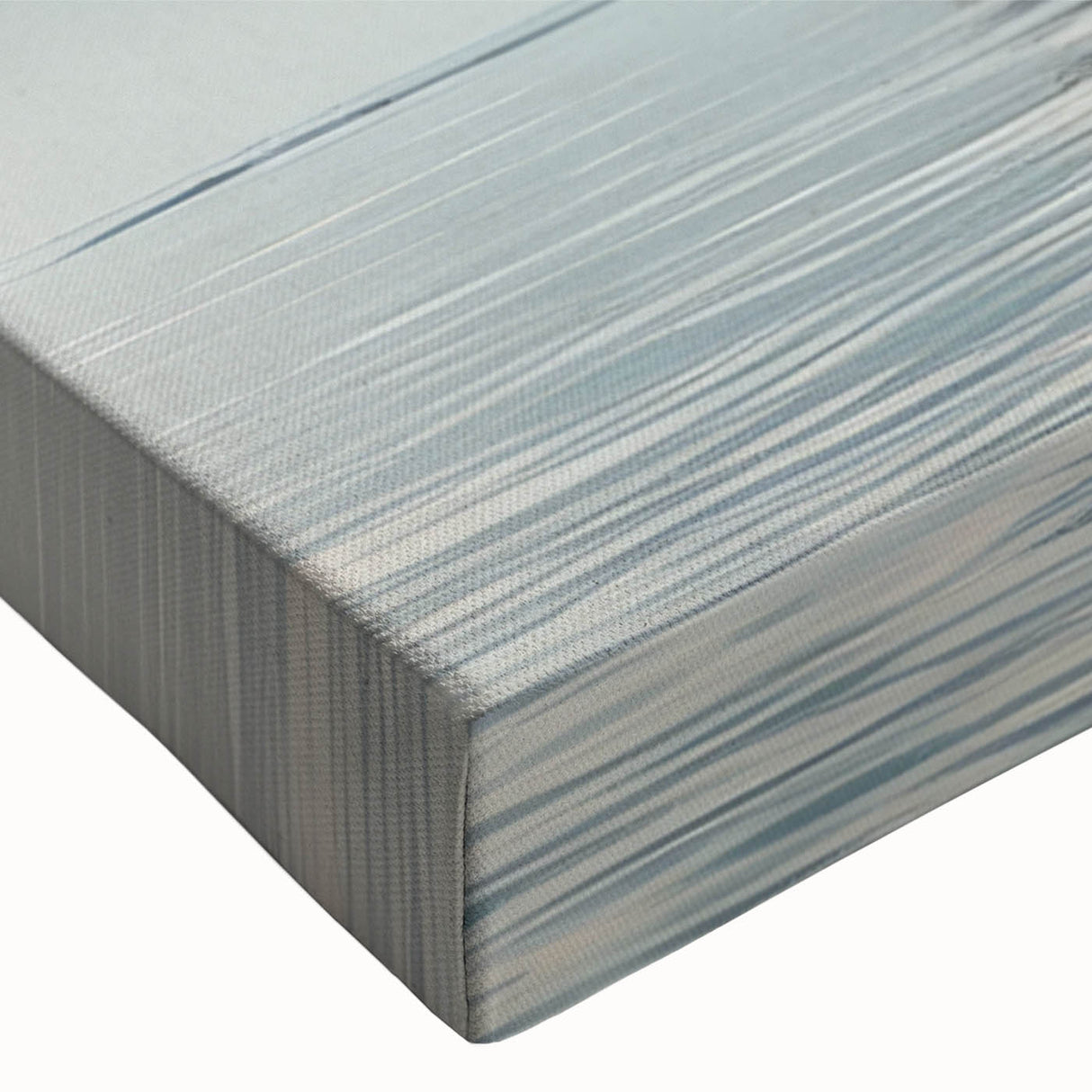 Large art of a black and white sailboat on a stretched canvas, ideal for bedroom wall decor.