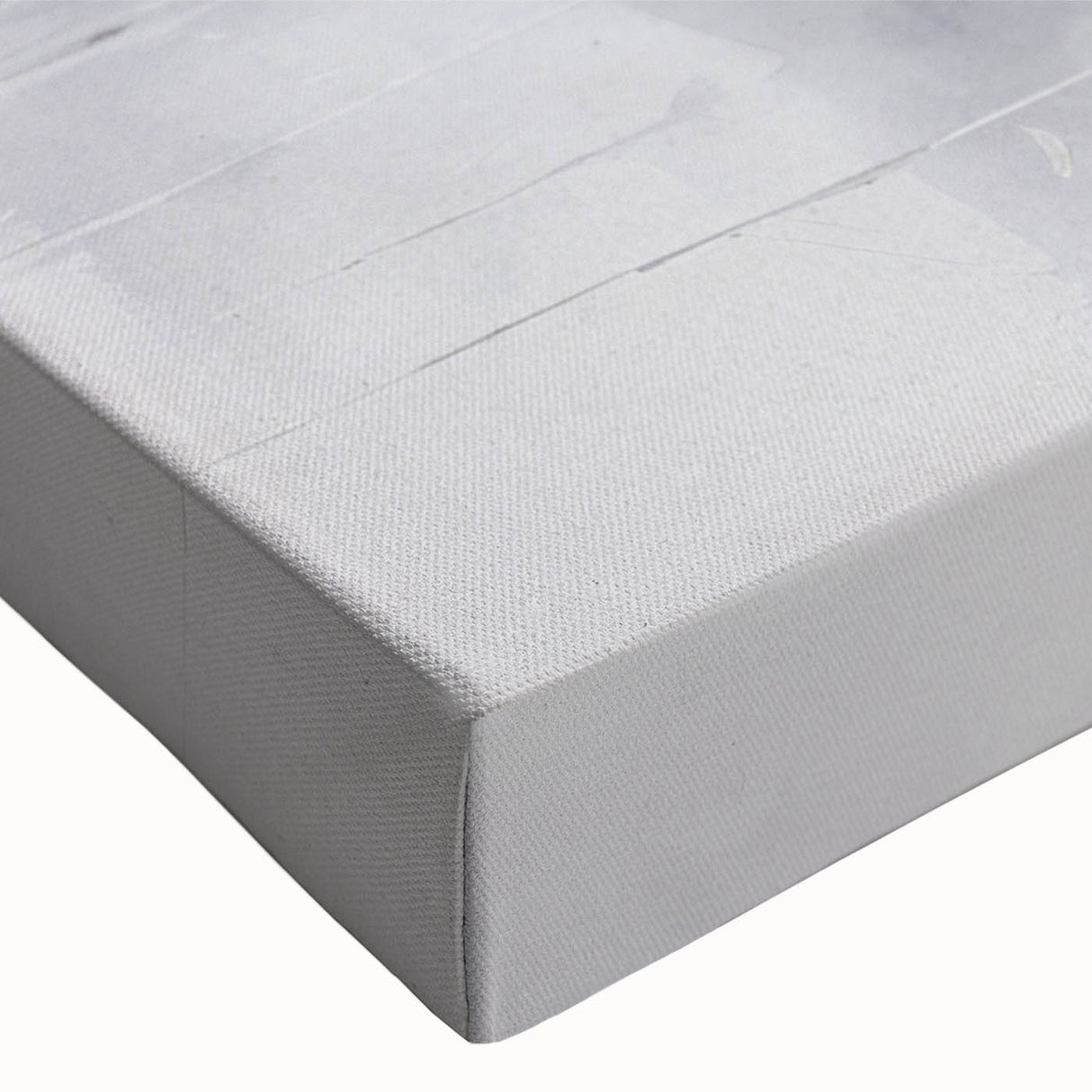 Large art of a black and white sailboat on a stretched canvas, ideal for bedroom wall decor.